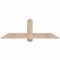 Ekena Millwork Eugene Smooth Timber Gable Bracket, Douglas Fir, 60"W x 20"H x 5 1/2"D x 5 1/2"F, 8/12 Pitch GBW060X20X0606EUG00SDF - alternate 1